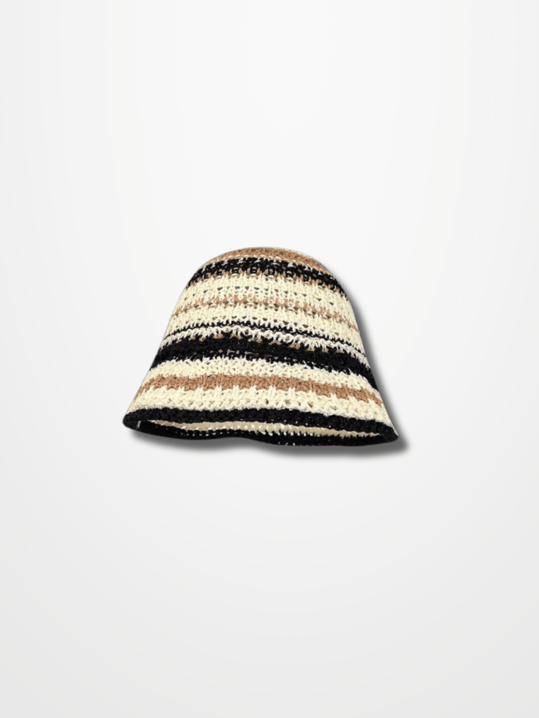 Bob en Tricot khaki black / one size