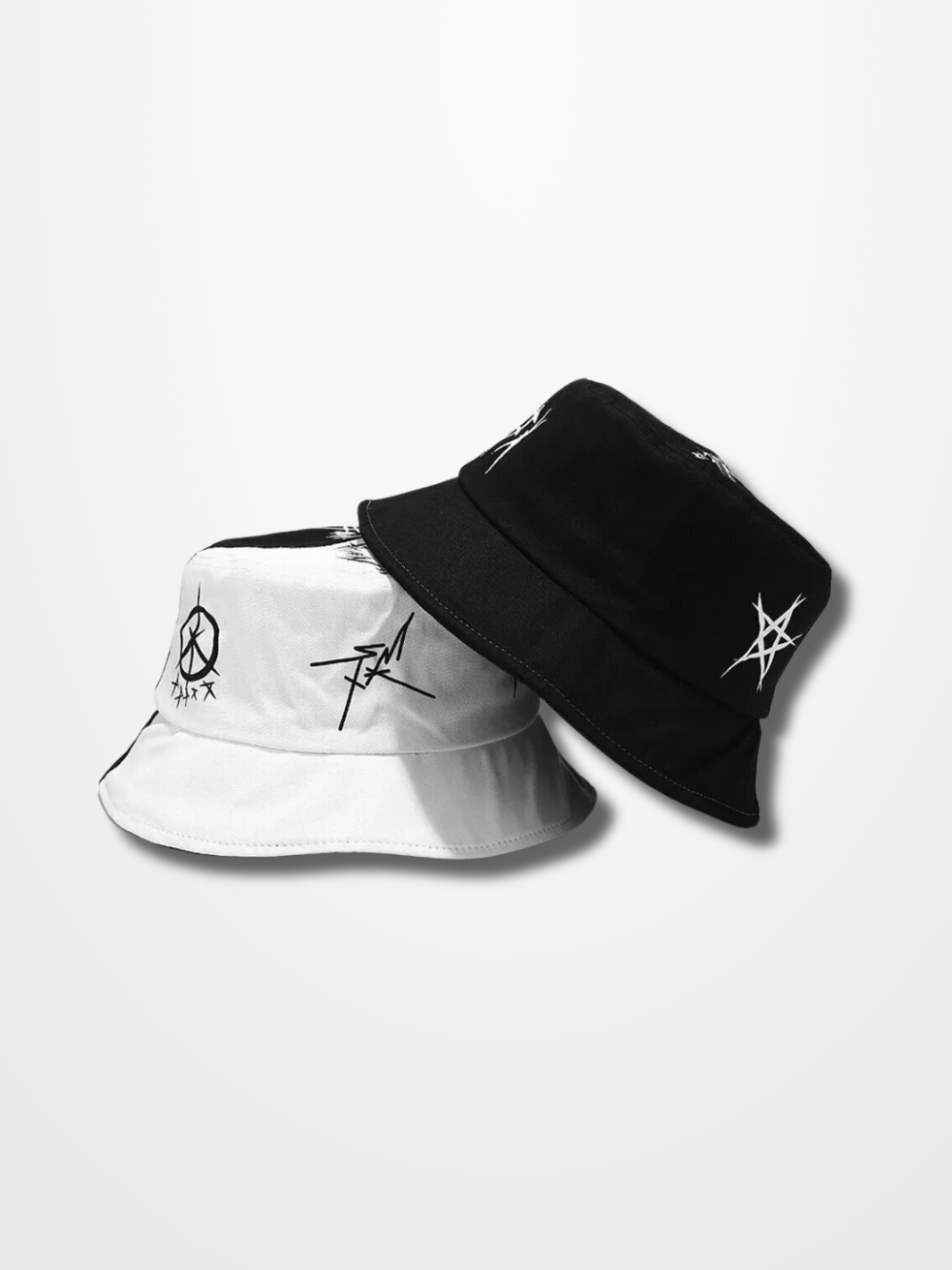 Bob Noir et Blanc | Bonnet pour Homme
