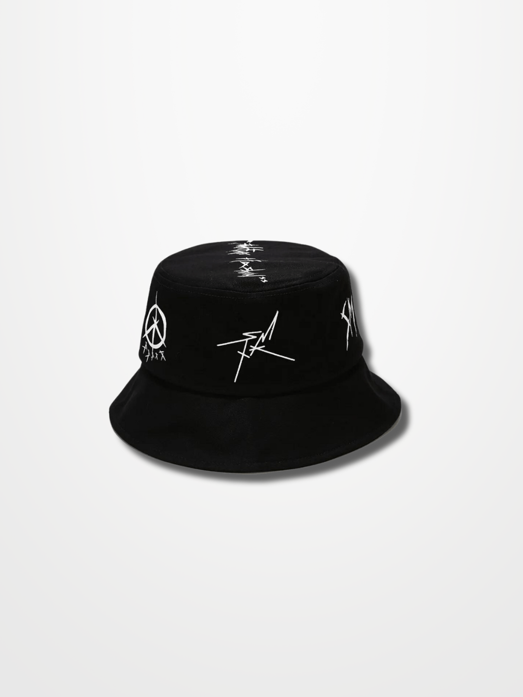 Bob Noir et Blanc | Bonnet pour Homme Black