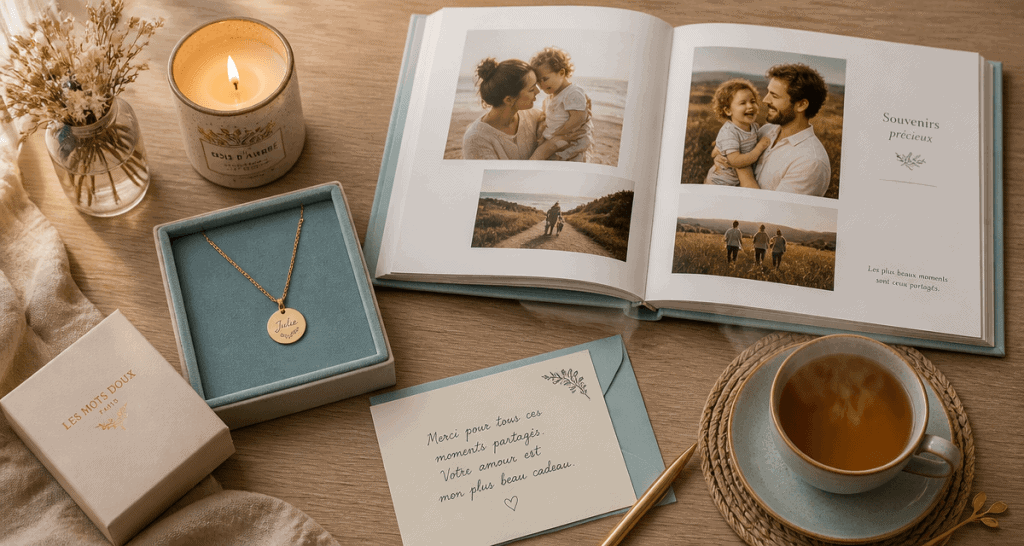 50 cadeaux pour 50 ans femme table or souvenirs