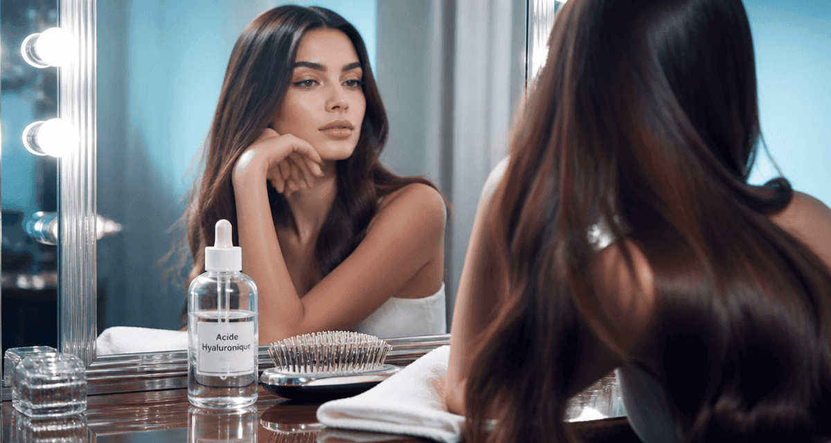 acide hyaluronique cheveux femme