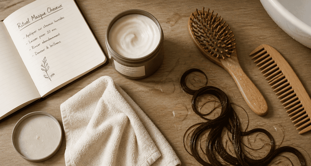 comment utiliser un masque pour cheveux sur cheveux mouillés