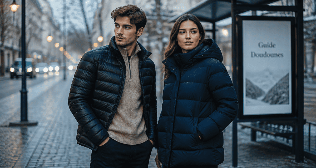 doudoune veste homme femme hiver urbain