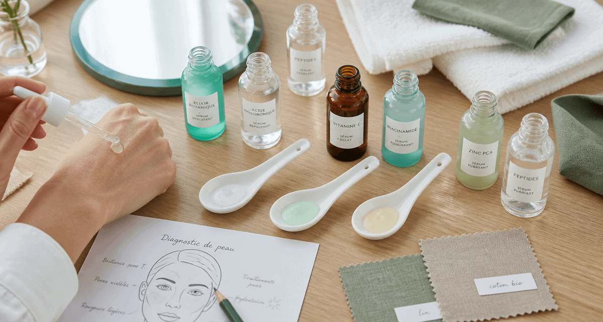 Quel serum choisir flacons sérum table diagnostic