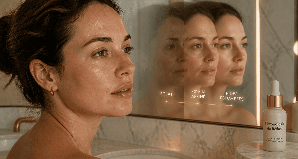 Rétinol effet en combien de temps sur la peau
