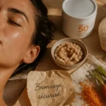 Comment bronzer vite : crème solaire SPF 50 et exfoliation douce