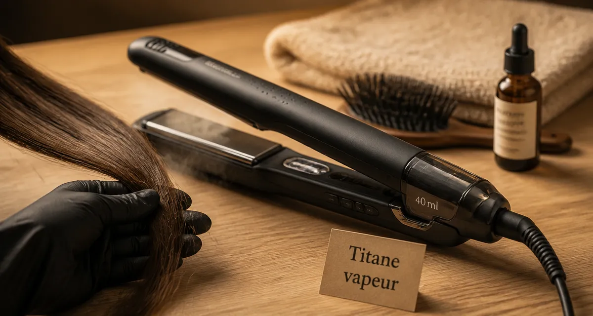 Lisseur saint algue demeliss titanium avis, vapeur titane