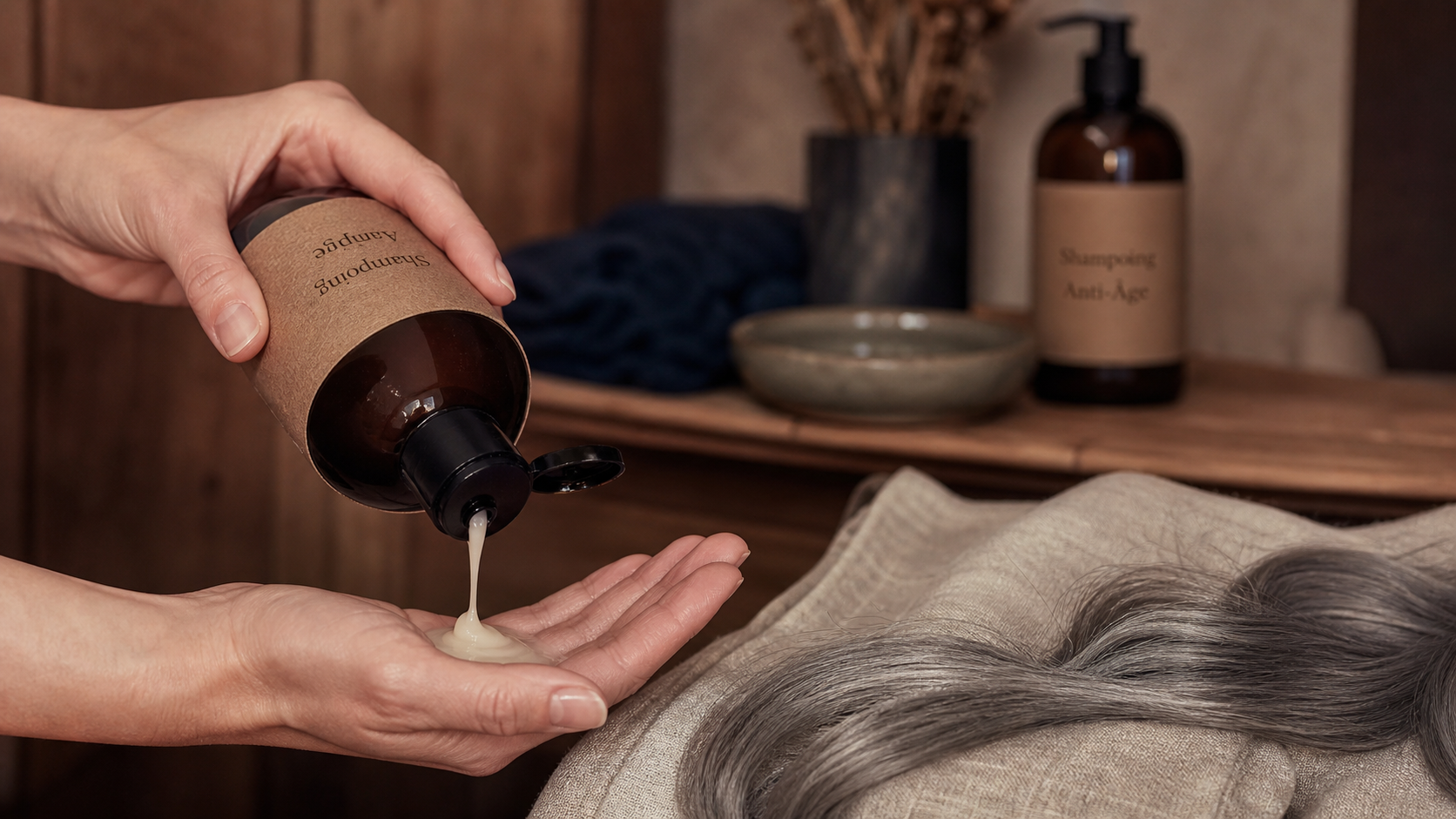 Meilleur shampoing pour cheveux matures : densité et éclat