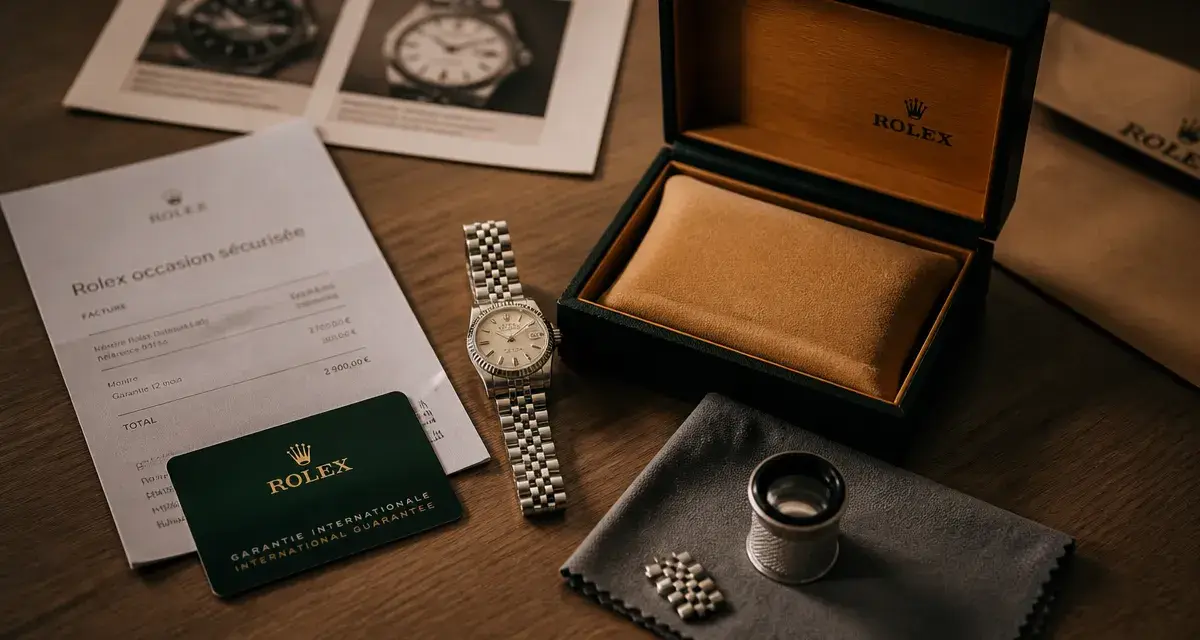 Montre Rolex pas cher femme d’occasion, contrôle achat sécurisé