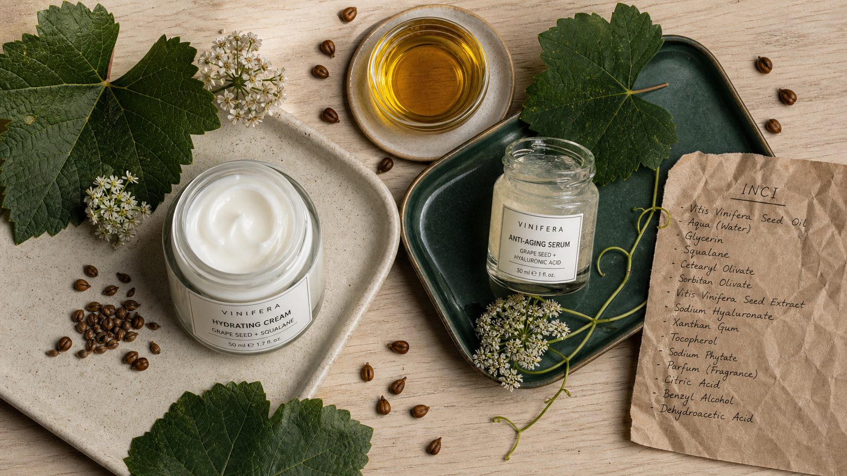 Que choisir nuxe ou caudalie : crème et sérum pour le type de peau