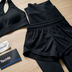 Tenue de sport femme adidas, brassière et legging AEROREADY Techfit