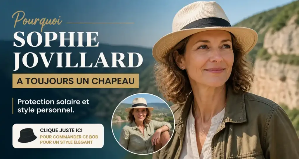 Pourquoi Sophie Jovillard a toujours un chapeau