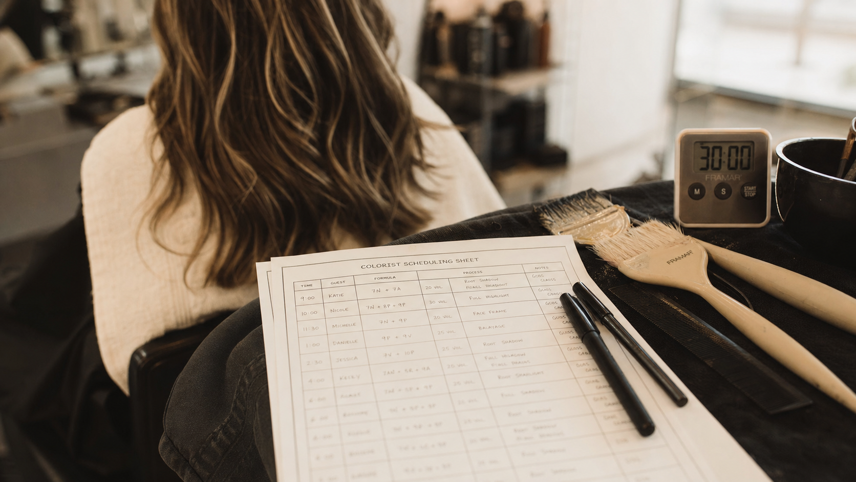 Combien de temps dure un balayage : salon, pose, tenue