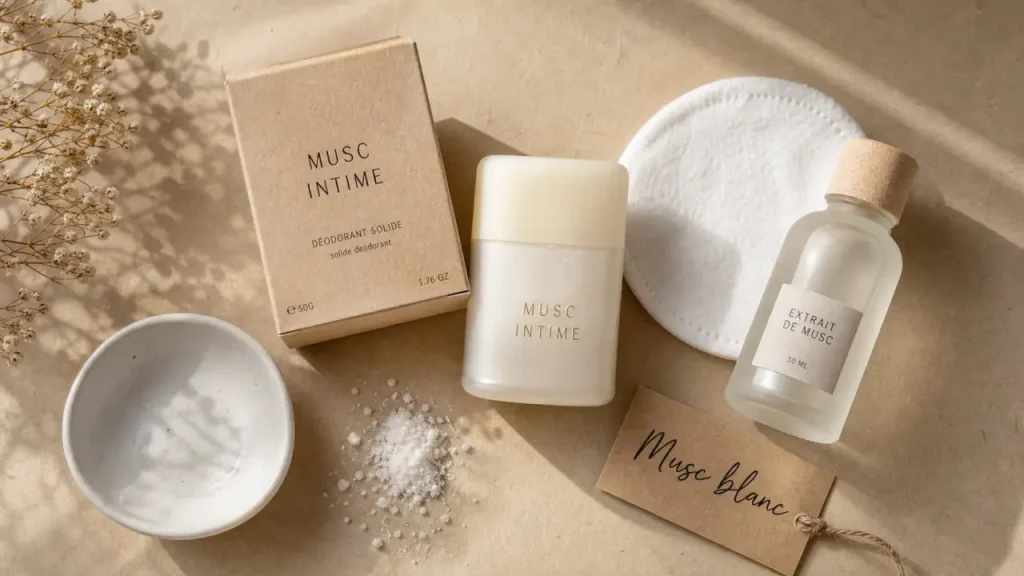 Deo musc intime avis 48h, musc blanc