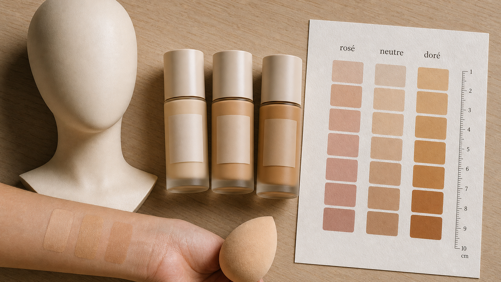 fond de teint l'oréal infaillible quelle teinte choisir : tests et nuancier de teintes