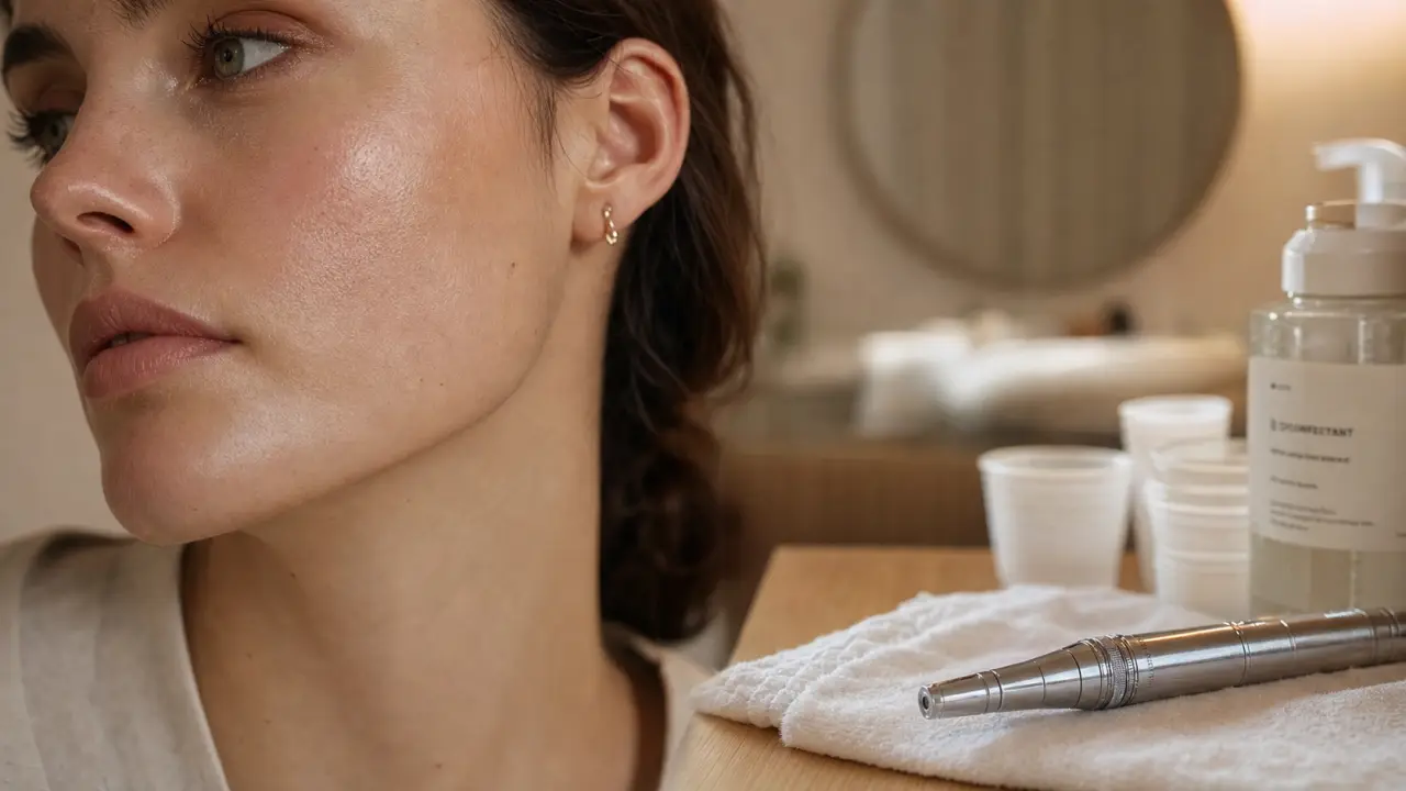 Microneedling avant après 1 séance : rougeurs 48h, éclat de peau, avant après