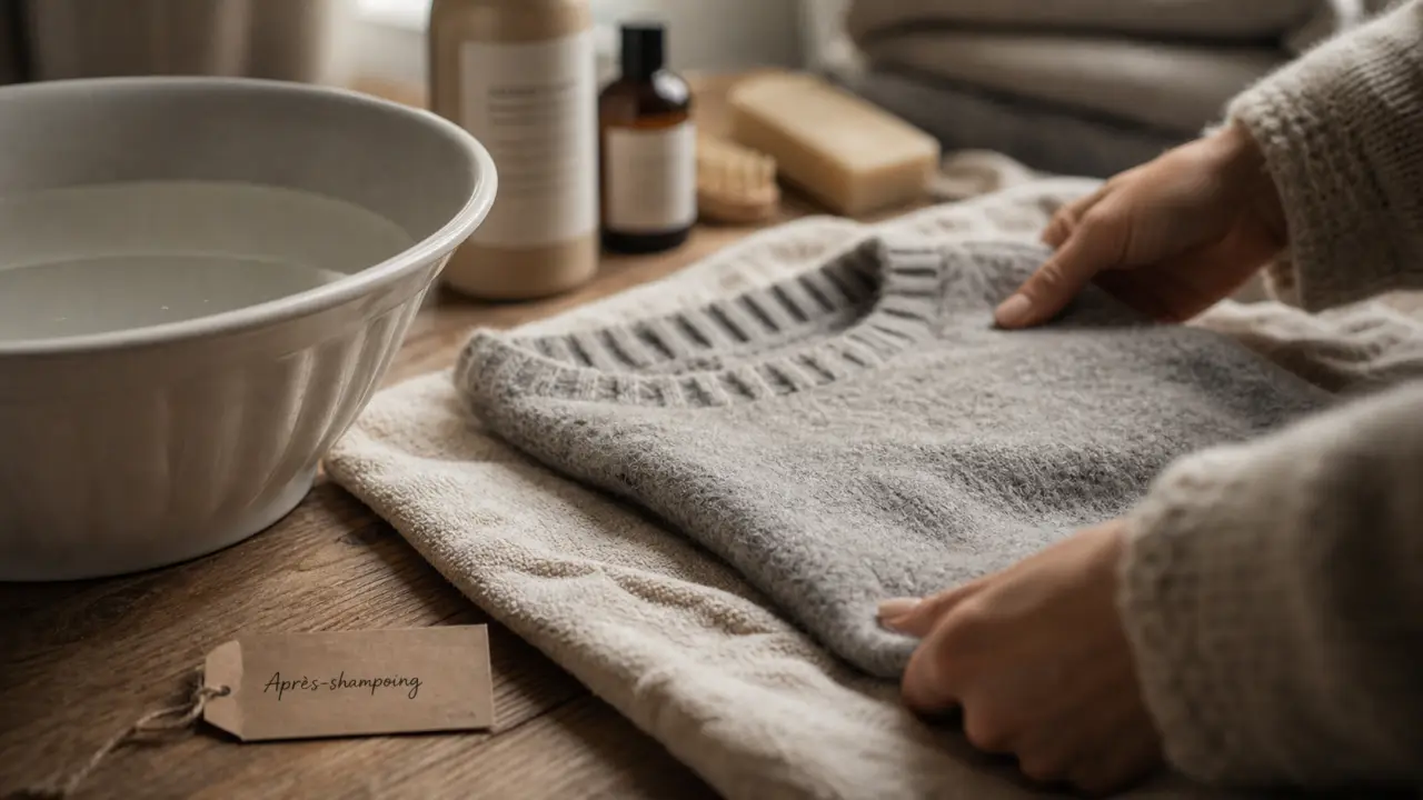 Pull rétréci après-shampoing avis : fibres compatibles et résultat réaliste