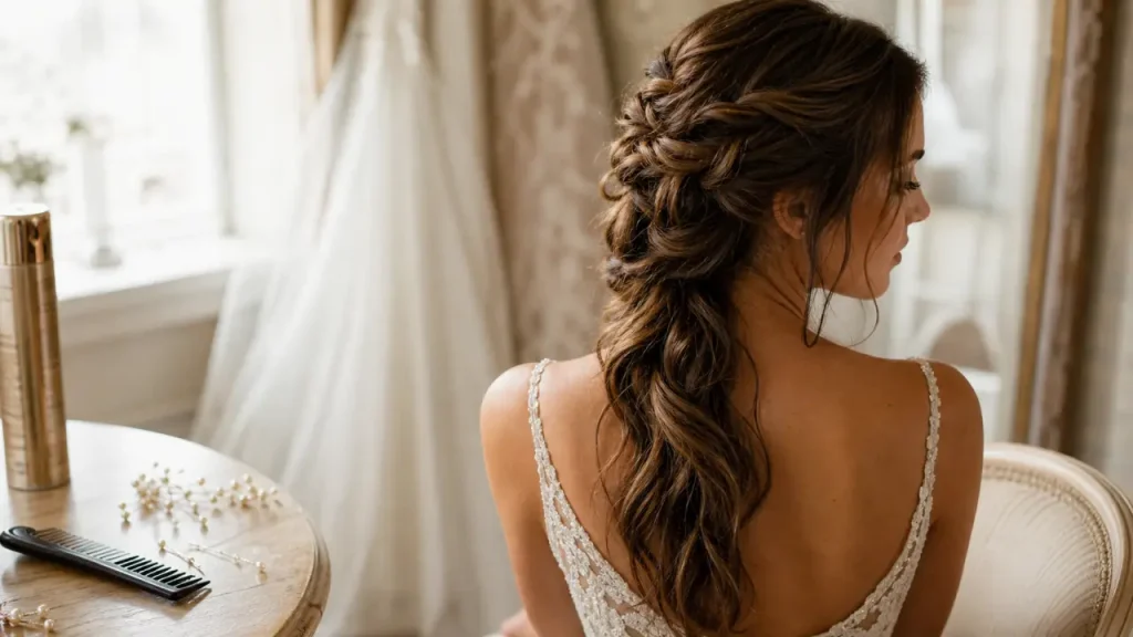 Cheveux longs, courts ou bouclés : quelle tresse mariage choisir pour le jour J ?
