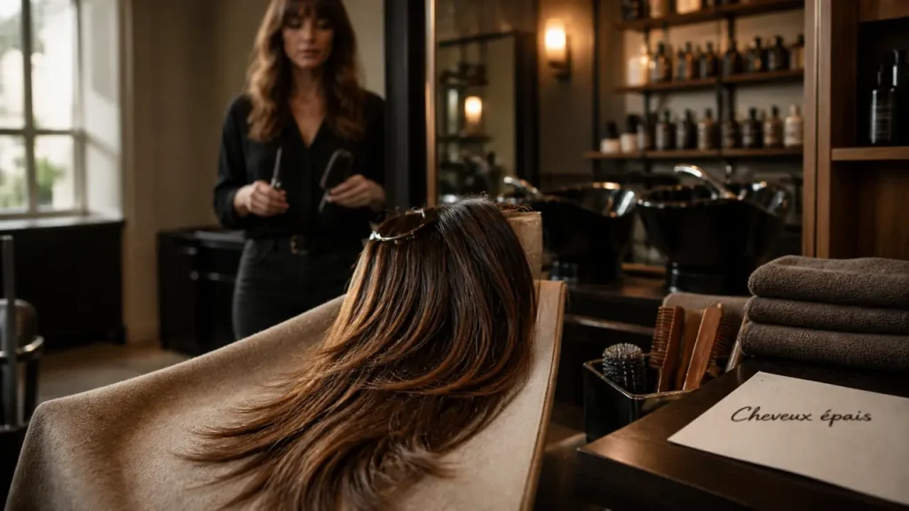 Cheveux épais : quelle coupe femme choisir pour alléger, structurer et garder du mouvement ?