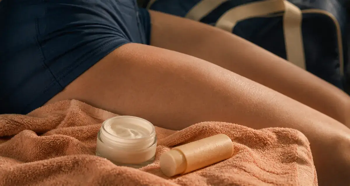 creme anti frottement sur cuisses : évite irritations par frottement