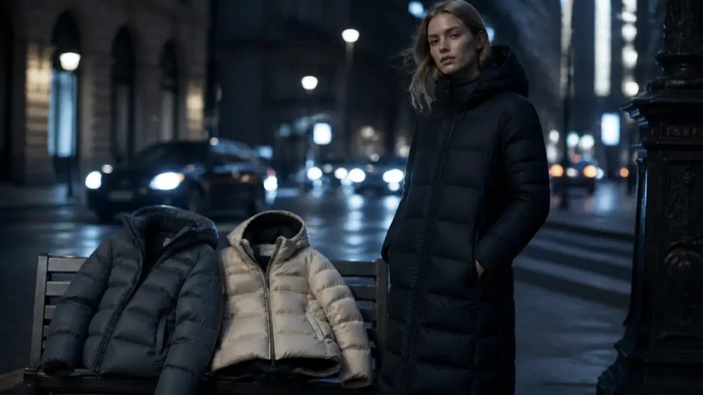 Doudoune longue femme : rester au chaud jusqu’aux genoux sans effet gonflant