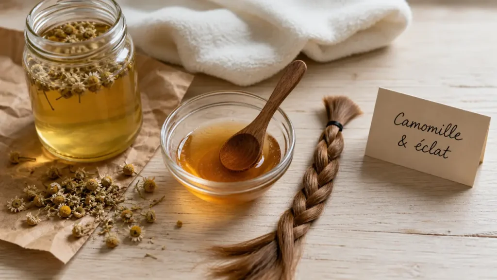 Éclaircir ses cheveux naturellement sans les dessécher : miel, camomille et erreurs à éviter