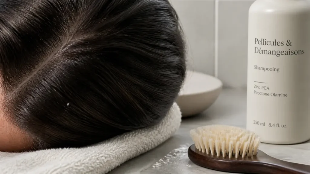 Pellicules qui grattent : causes, signes utiles et gestes qui apaisent