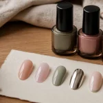 Idée ongle semi permanent : palette couleurs et finitions