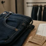 Marque de jeans femme : jean et guide tailles, couture et durabilité