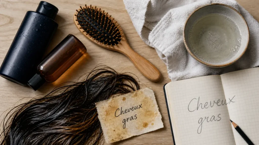Cheveux gras : choisir un shampoing qui régule le sébum sans agresser le cuir chevelu