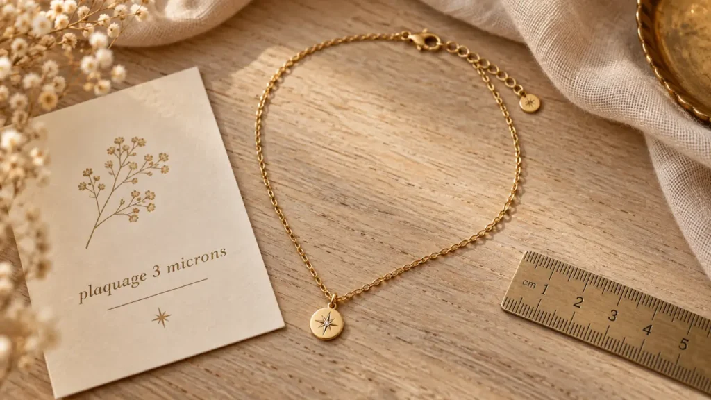 Chaîne en plaqué or pour femme : choisissez la maille, la longueur et le bon pendentif
