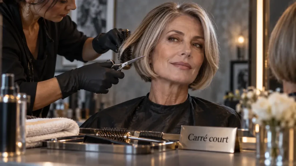 Carré court femme 50 ans : l’effet rajeunissant et les coupes à adopter