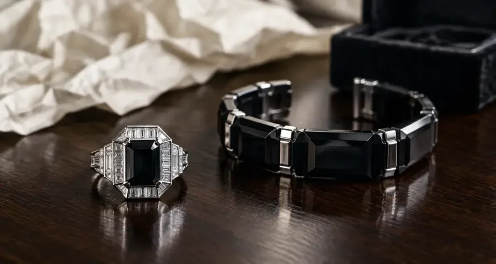 Bijoux Art déco : géométrie, contrastes et repères pour choisir la bonne pièce