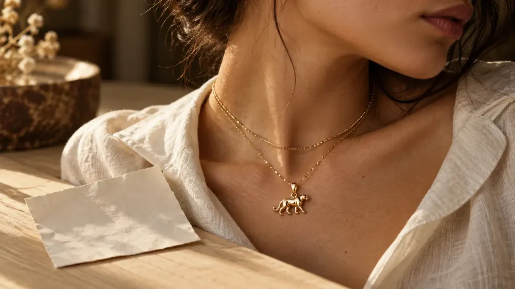 Pendentif original pour femme : du caractère sans surcharger le décolleté