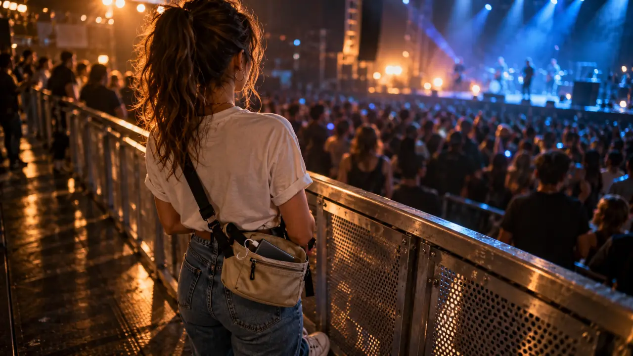 Tenue pour concert : jean, baskets, fosse, salle de concert